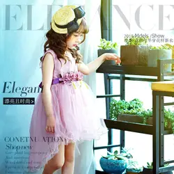 Girls'Dresses летние платья 2019 новый корейский издание Модная Детская Летнее платье принцессы юбка модная шифоновая юбка