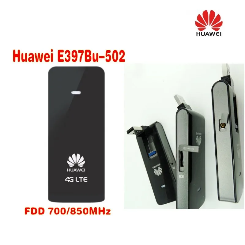 Разблокированный мобильный Интернет накопитель Huawei E397BU 502 4G USB LTE FDD band12 band5|usb stick