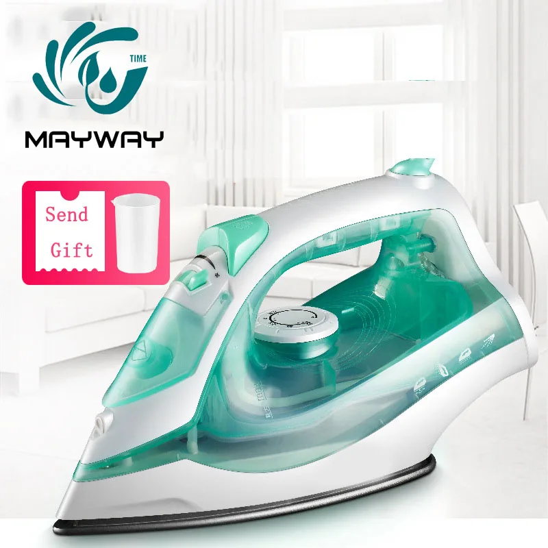 EL-2600-green 1000 Вт отпариватель для одежды бытовая техника Вертикальный Отпариватель с паровыми утюгами Щетки Утюг для глажки одежды для дома 220 В - Цвет: EL-2600-green