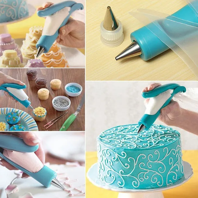 Kitchen Accessories Hot Pastry Icing Piping Bag Nozzle Tips