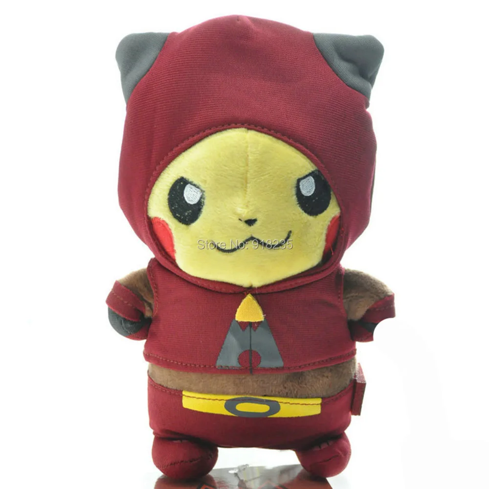Team Magma Pikachu--8inch-110g-