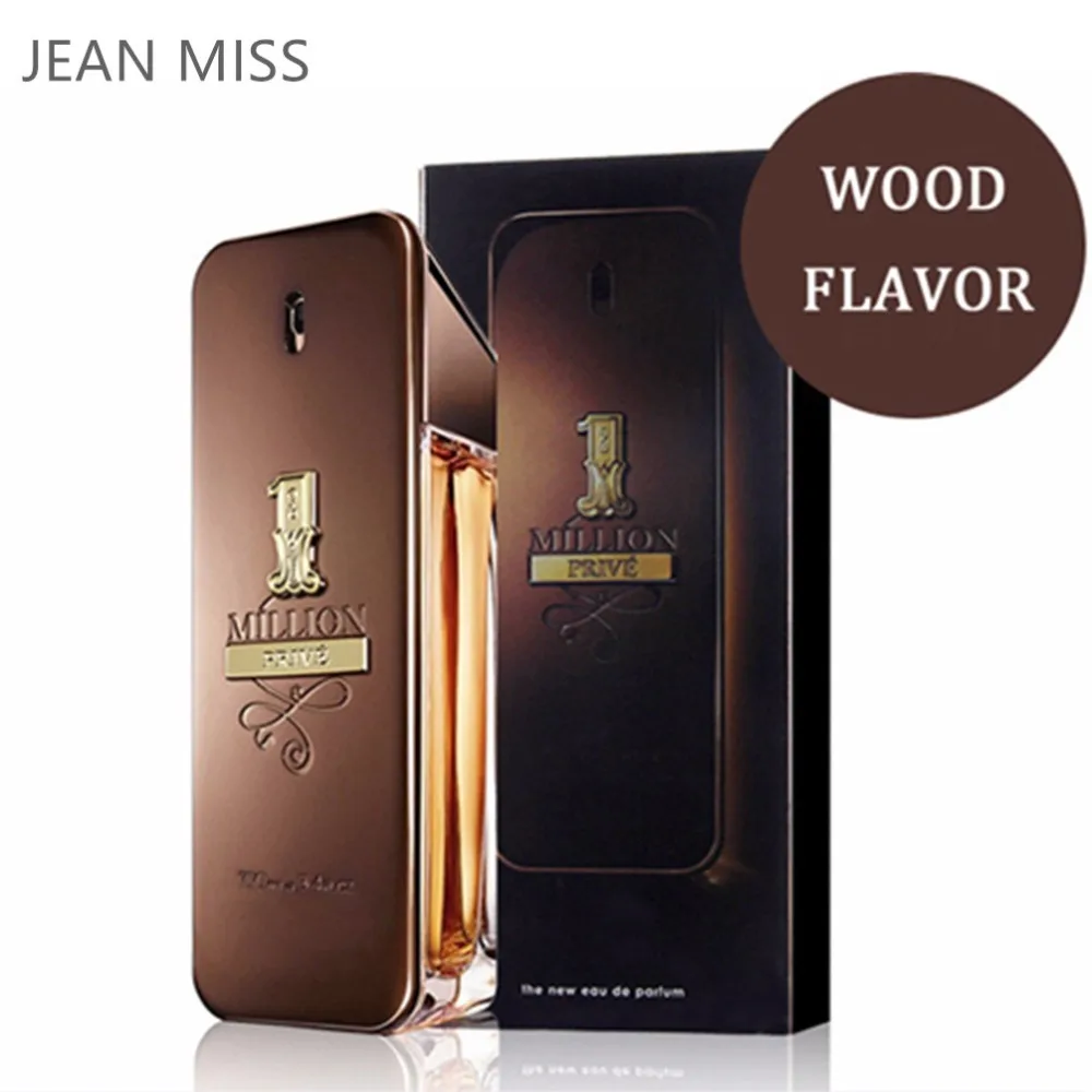 Жан мисс Марка 100 мл для мужчин дезодорант аромат миллионов бутылка мужской длительный природный аромат кожа древесины вкус