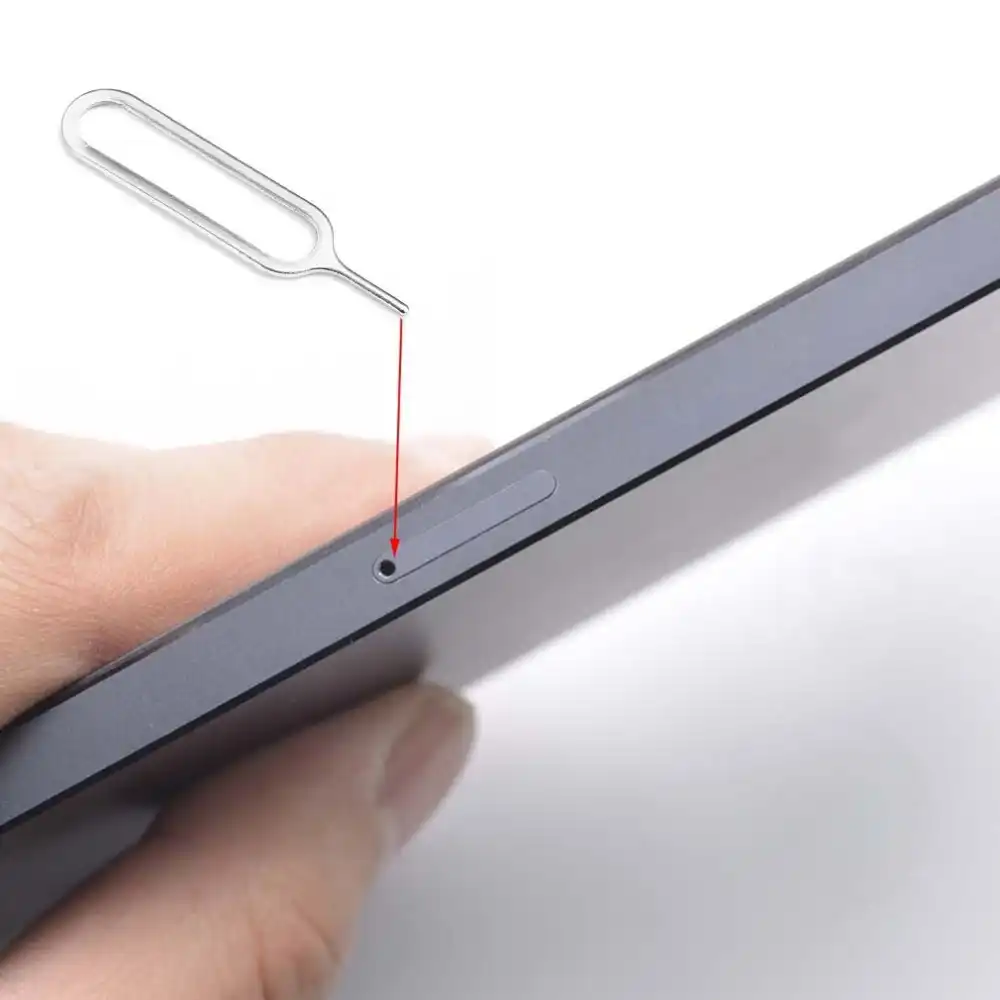 1pcs Sim Card Needle For Iphone 5 5s 4 4s 3gs Cell Phone Tool Tray