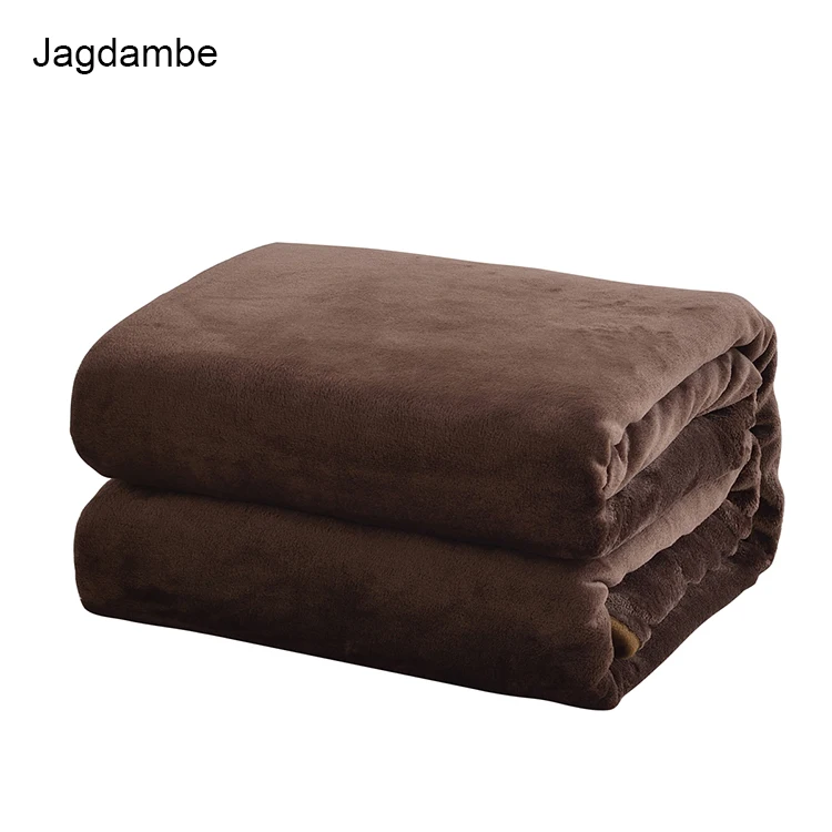 

230gsm/300gsm 6 Size Super Soft Coral Fleece Blanket Solid Color Sofa Cover Mink Throw Winter Warm Sheet Fluffy Plaid Blanket