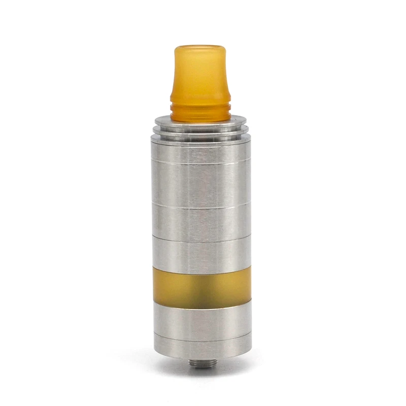 

Ulton 316SS Korina v8 Styled 8ml Brushed Stainless Steel RTA Velocity style deck vape Tank vs Corona RTA for mech mod/vape mods