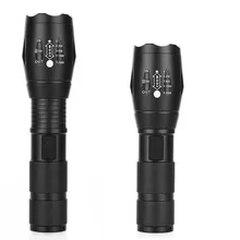Фонарик высокой мощности для XML-T6, 5 режимов, 4200 люменов, светодиодный, водонепроницаемый, масштабируемый, фонарь, подсветка для аккумулятора 18650, перезаряжаемая лампа