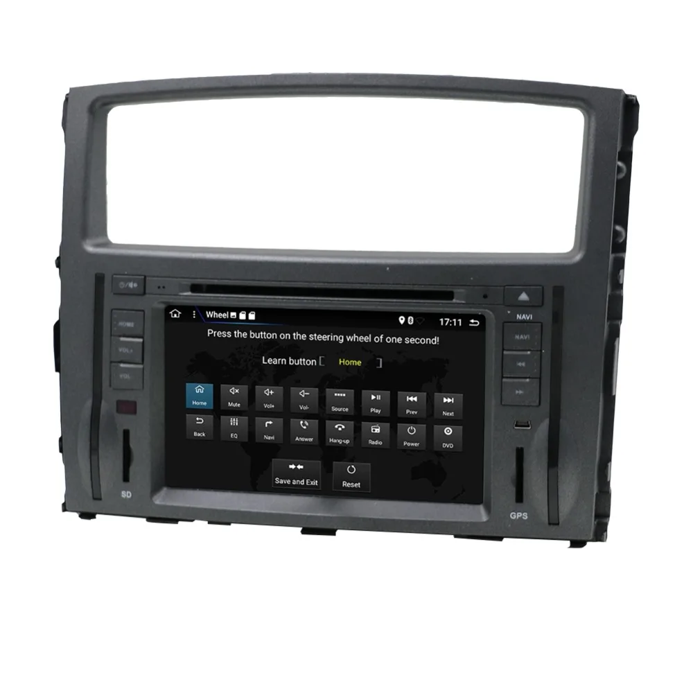 Excellent 7" 2 Din 8 Core Android 8.1 For MITSUBISHI PAJERO V97 2006- Car Radio 2+32GB Car Multimedia Player Car Stereo Car Audio 1024*600 3