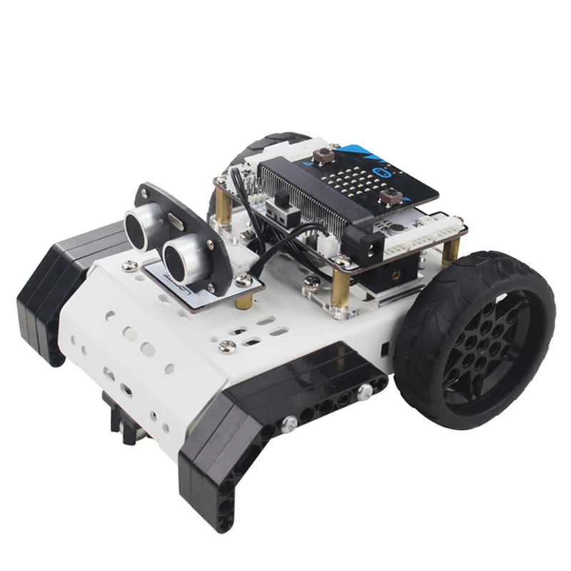 LOBOT Micro:bit GoGobit Smart Programmable Tracking Voice PC APP Control RC Robot Car