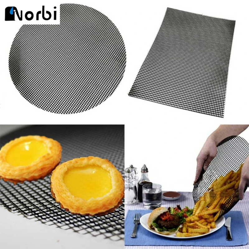 Buy Grill Mat Round BBQ Teflon Excellent Anti sticking