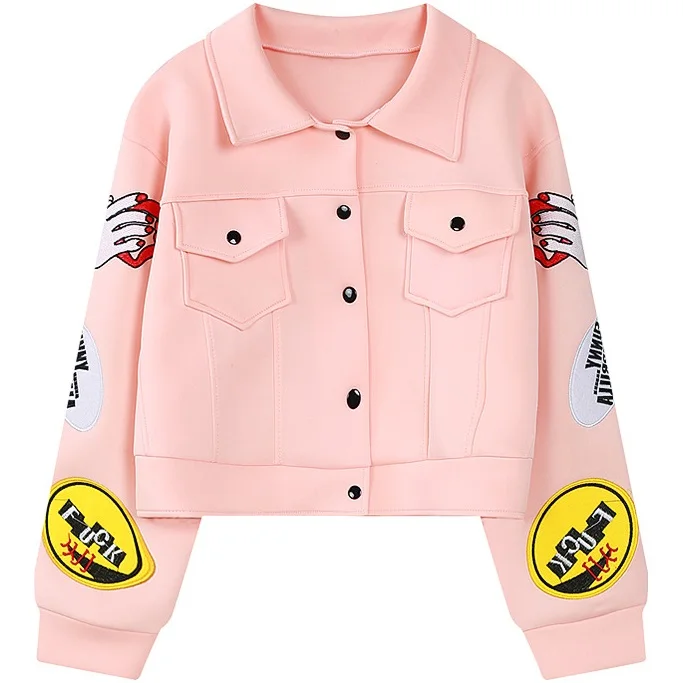 2015 womens knit scuba cropped jacket women crop jackets for woman