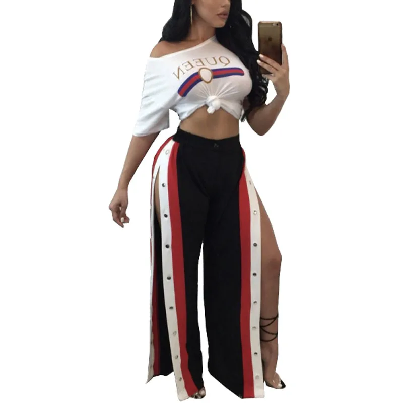 culottes striped pants