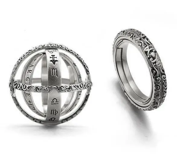Astronomical ring silver clearance
