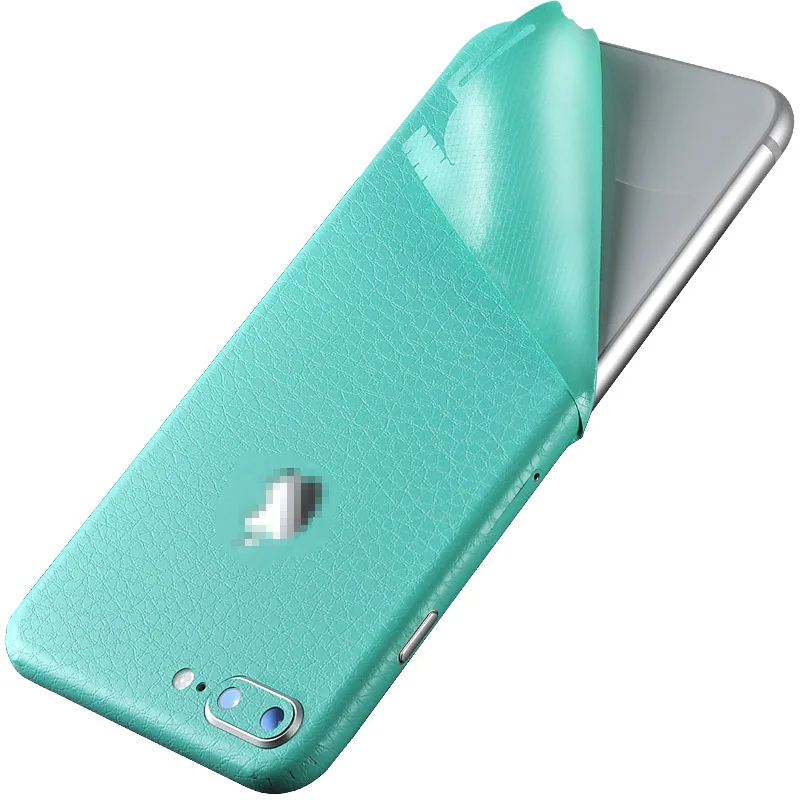 

Mobile Phone Shell Back Ice Film Color Glossy Film for IPhone 5se 6s 6 7 8 Plus X Case Back Film Thin Protector Sticker Color