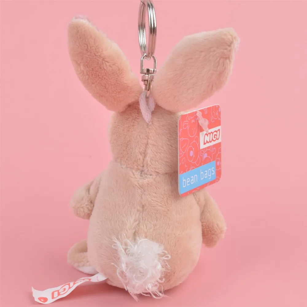 3 шт. толстый кролик маленькая плюшевая игрушка-брелок, Детская кукла-брелок для ключей/брелок подарок Бесплатная доставка