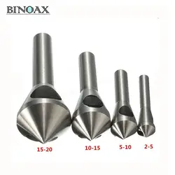 Binoax 4 шт снятие заусенцев сверло Брока металлический конус Нержавеющая сталь отверстия резец фаски Мощность инструмент для сверления
