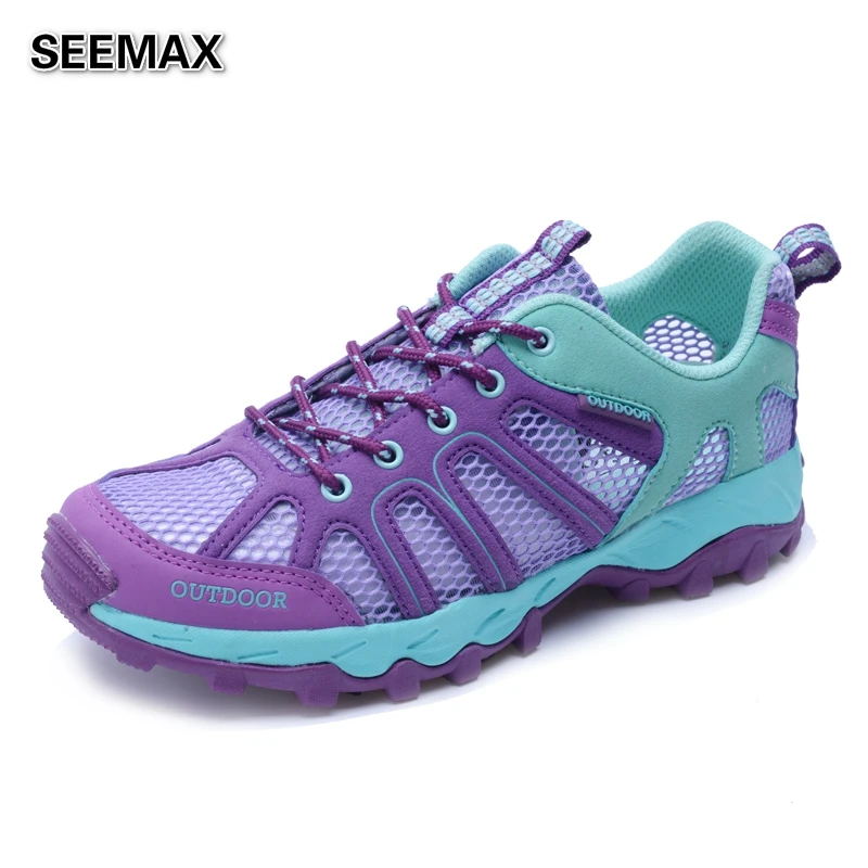 

2016 Outdoor Hiking Shoes For Men Women Summer Travel Hunting Mountain Climbing Shoes Unisex Breathable Walking Trekking Shoes