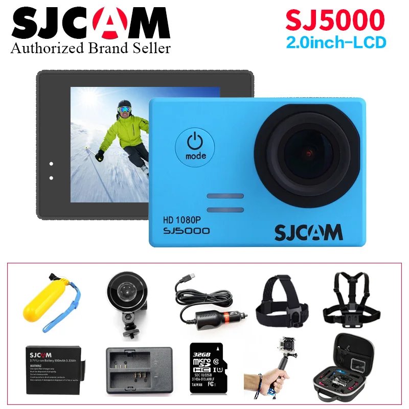 

100 % Original SJCAM SJ 5000 Action Camera 1080P Full HD Waterproof Extreme Sport DV Helmet Camera 14MP Ultra Web camera VS Go