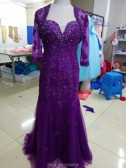 purple mother of the bride dresses