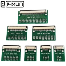 1 шт. FFC FPC адаптер с покрытием пайки сиденье 1,0 мм Шаг FPC-6P 8P 10P 20P 26P 30P 40P разъем сквозное отверстие DIP PCB