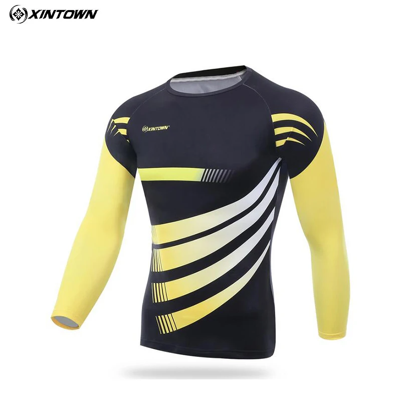 

Men quick dry Breathable Long sleeve Cycling Jerseys Quick Dry Bike Clothing Bicycle Sportswear #L14