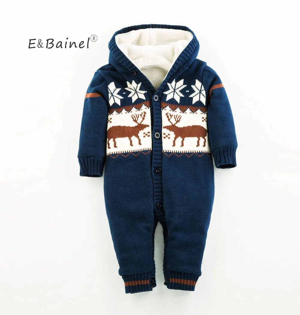 

New Baby Rompers Striped Long Sleeve Winter Newborn Baby Clothes New Born Baby Clothes For Boys Girs Overalls