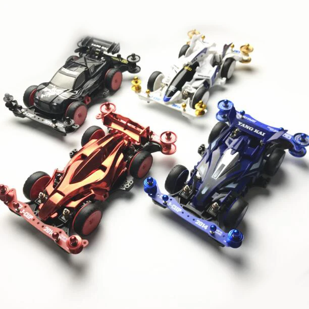 

YIKA YK1 Mini 4WD Car Model MA Chassis with Self Made Modify Parts Set Starter Kit