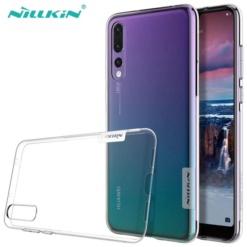 Для huawei p20 pro чехол Nillkin Nature прозрачный мягкий Силиконовый ТПУ защитный для Чехол