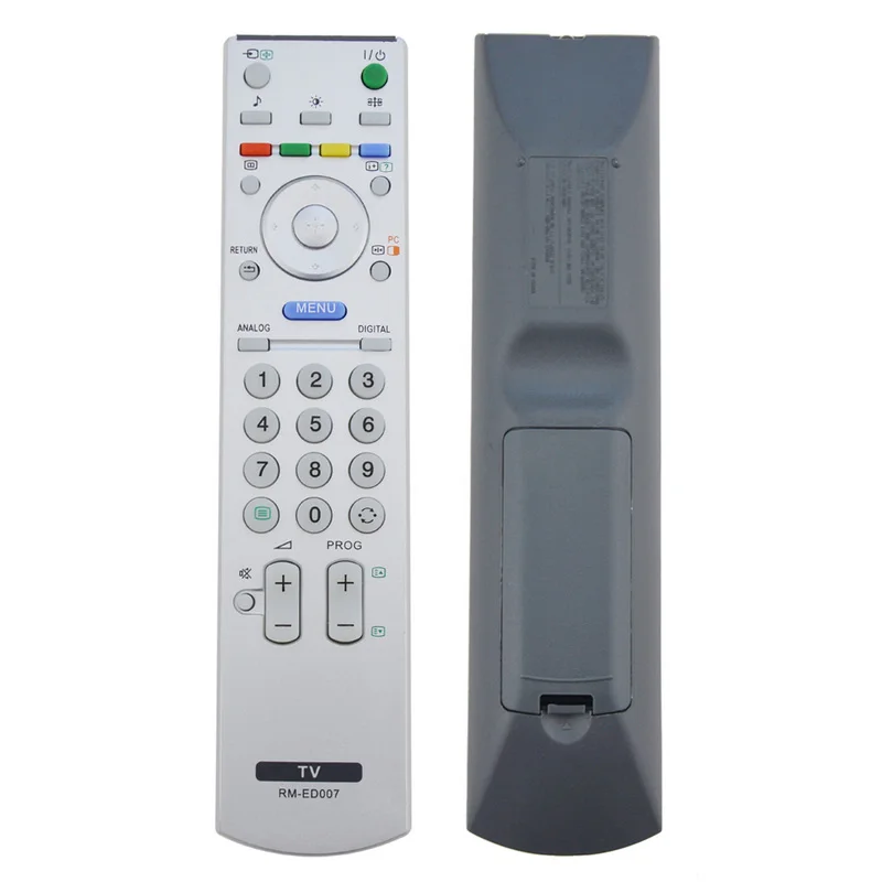 

1pc High Quality Remote Control Silver Remote Controller For Sony TV RM-ED007 RM-GA008 RM-YD028 RMED007 RM-YD025 RM-ED005