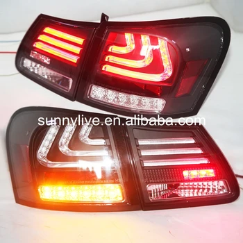 

2006-2011 year For Lexus for GS300 GS350 GS430 GS450 Rear Lights LED Taillights Black Housing Clear Cover SN