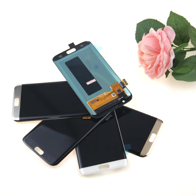 Для SAMSUNG Galaxy s7 edge G935 G935F SM-G935F ЖК-дигитайзер сборка один за другим тест | Мобильные