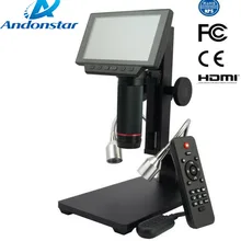 ANDONSTAR HDMI/USB микроскоп, цифровой микроскоп с дальним расстоянием для мобильного телефона rapair, инструмент для пайки bga smt часы