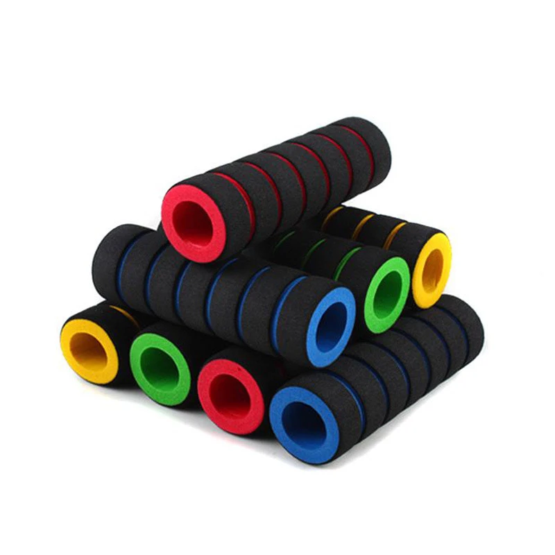 

1pair Bicycle Bike Handlebar Covers Sponge Bike Racing Bicycle Motorcycle Handle Bar Grip Cover Non-slip Cycling Protector Cover
