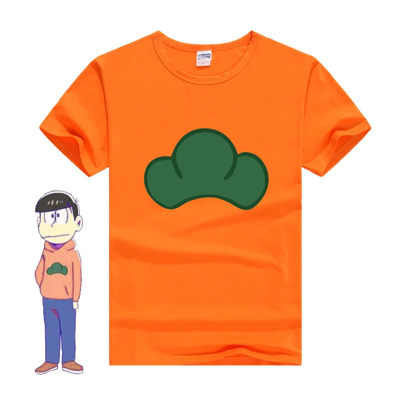 Cosworld Anime Osomatsu-san Cosplay Costumes Top Jyushimatsu Ichimatsu Karamatsu Todomatsu Choromatsu Shortsleeve T-Shirt (8)