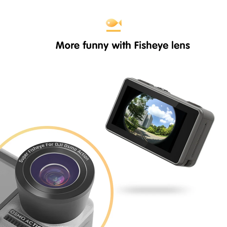 Объектив камеры TENENELE для DJI Osmo Action 15X крупный план макрообъектив/фильтр объектива