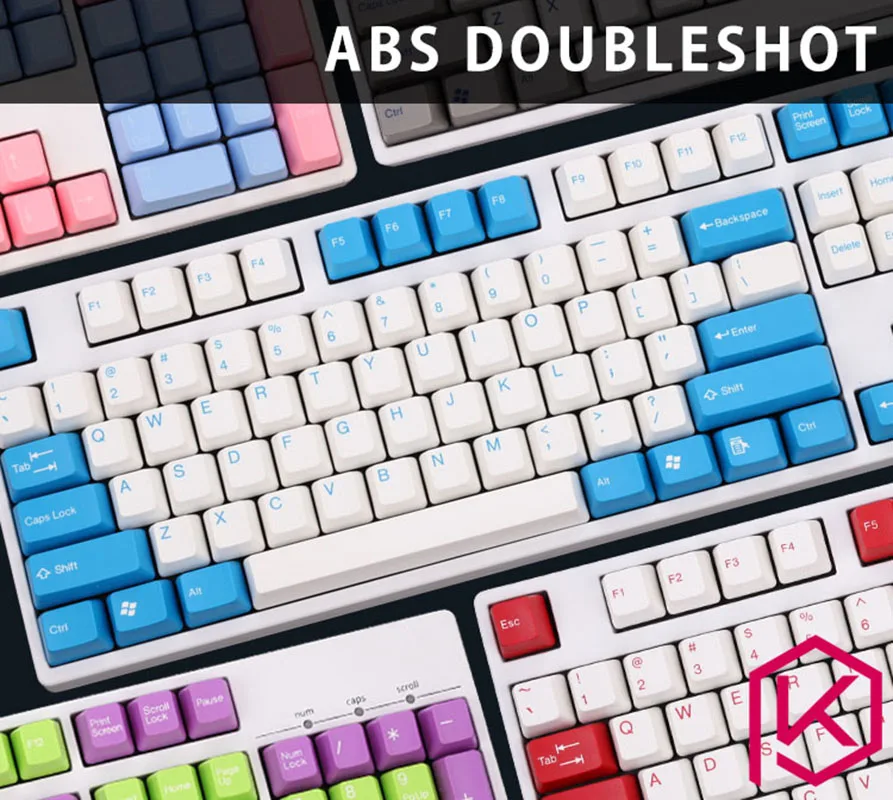 

ABS DIY Keycaps Set for Mechanical Keyboard Gaming Keyboard Keycaps US Layout Keycaps