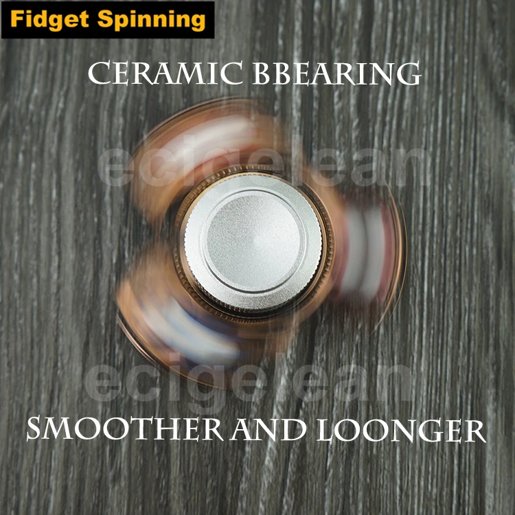 Post 2 шт. * tri-Spinner Сияющий Spinner Для Аутизм/СДВГ беспокойство снятия стресса