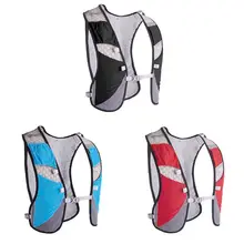 Жилет для бега и езды на велосипеде Регулируемый светоотражающий рюкзак для гидратации аксессуары для спортивной одежды для марафона