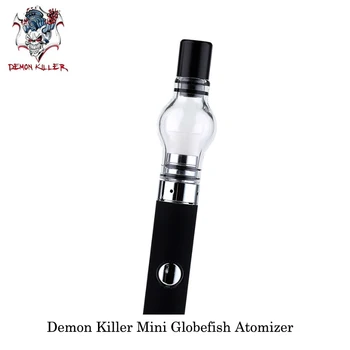 

electronic cigarettes Demon Killer Mini Globefish Atomizer Wax 16.5mm Diameter For 510 thread Battery Vape Vaporizer