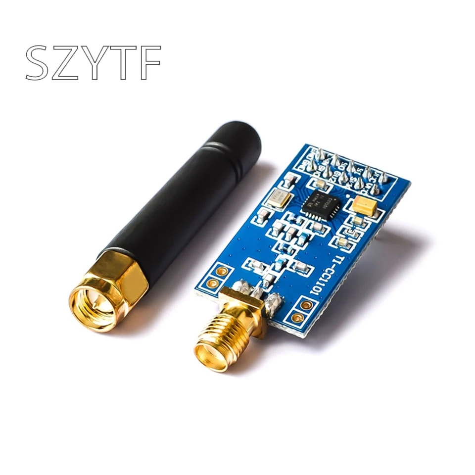 

CC1101 wireless module with external antenna with rich routines