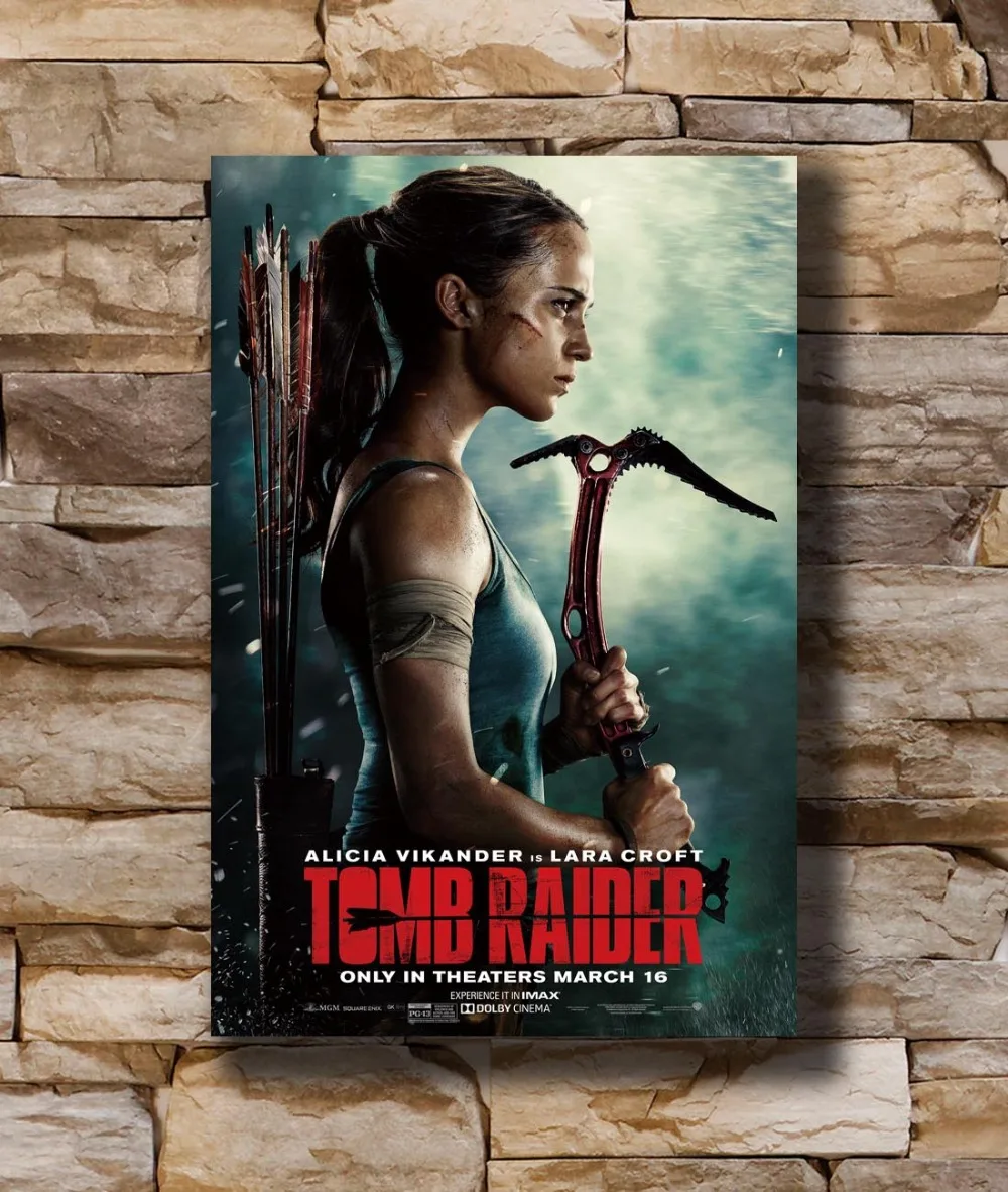 alicia vikander tomb raider movie 2018