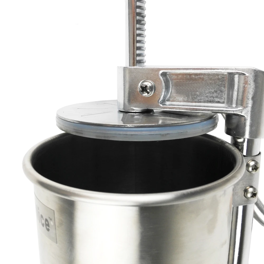 BrotherNemco 8lbs/4L вертикальный колбасный шприц Наполнитель из нержавеющей стали для