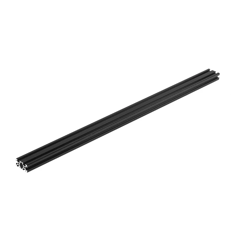buy Black Anodized 700mm Length 2040 T Slot Aluminum Profiles Extrusion Frame For CNC 3D Printer Plasma Laser Stand Furniture