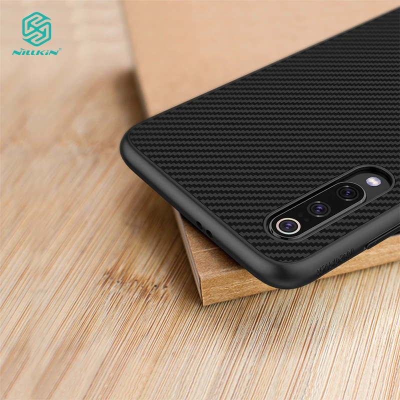 

Nillkin case for Xiaomi Mi 9 and Mi 9 Explorer synthetic fiber cell phone shell luxury hard back cover
