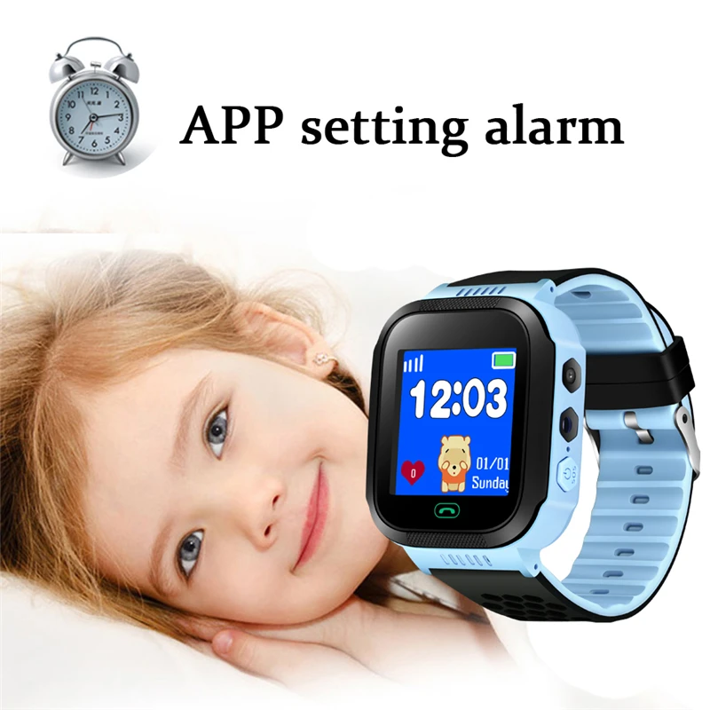 

2019 New Children Smart Watch Support SIM Card For Android Mobile Phone Sleep Monitoring LBS Positioning Tracking Digital Watch