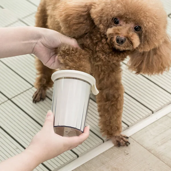 Xiaomi Jordan Judy Portable font b Pet b font Foot Washer Cup Soft Silicone Bristles font