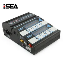 Htrc Батарея Зарядное устройство H120 AC/DC двойного Порты баланс Зарядное устройство разрядник для литий-ионным LiPo/life/lihv/ NiCd/NiMH/pb Батарея