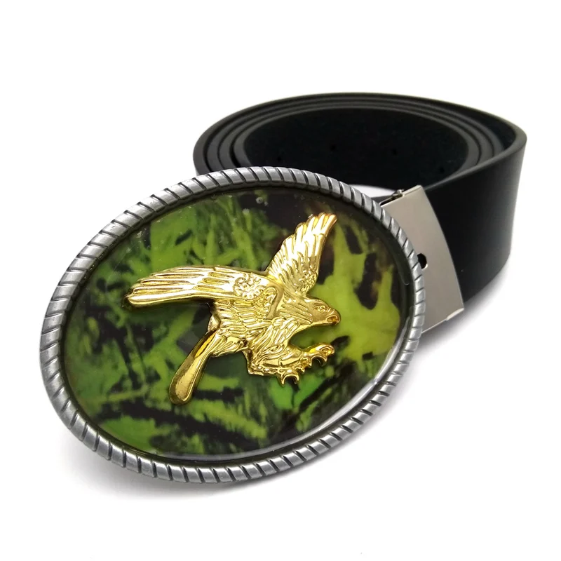 Vintage Wing Skull Jeans Metal Belt Buckles for Western Cowboy Men/'s Accessories