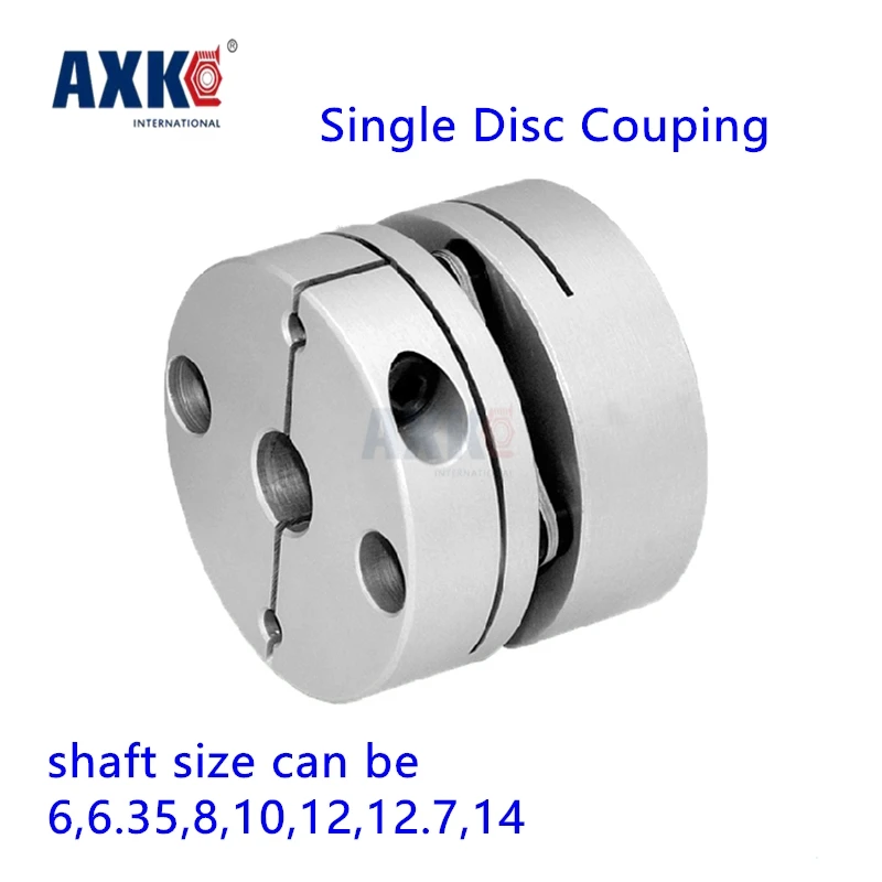 

Bearing Axk New Dia. 34mm 6mm, 6.35, 8mm, 10mm, 12mm, 12.7mm, 14mm Aluminum Alloys Single Diaphragm Disk Coupling Disc Coupler