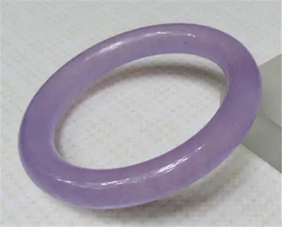 

Free Shipping >> new hotNEW VINTAGE CHINA FASHION BEAUTIFUL 100% NATURAL Purple JADE BRACELET 57MM