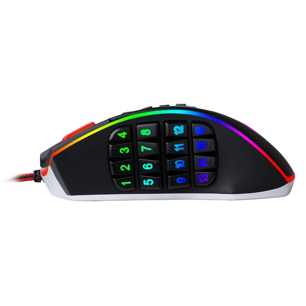 Redragon M990 LEGEND большая игровая мышь с боковыми кнопками высокоточная